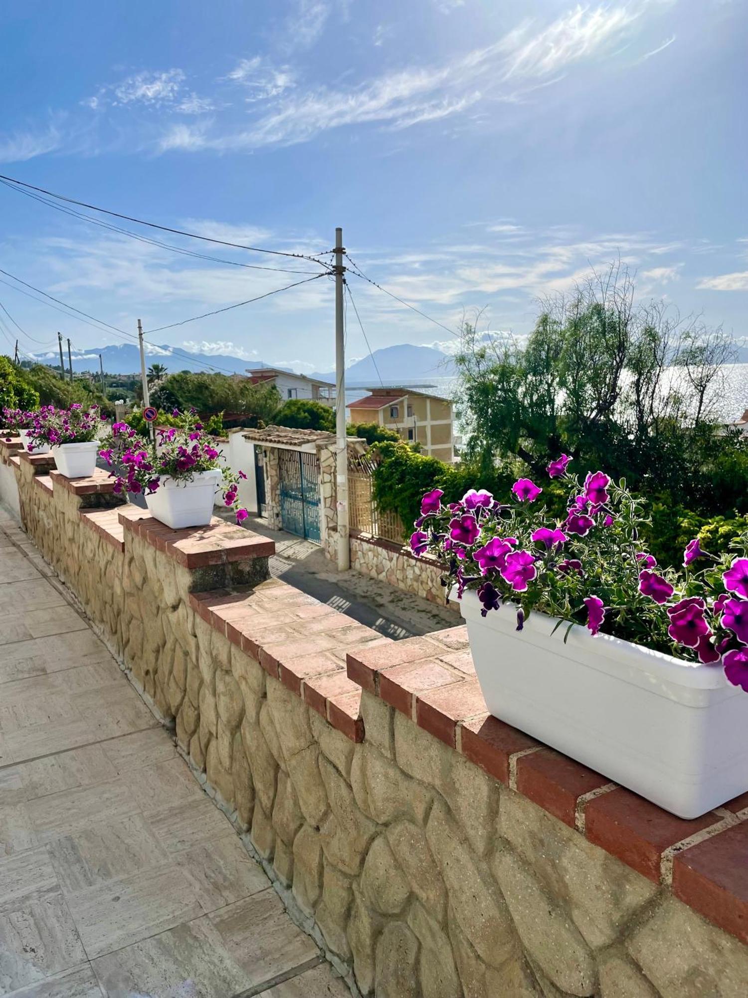 Villa Sul Mare Palazzolo Trappeto  Eksteriør billede
