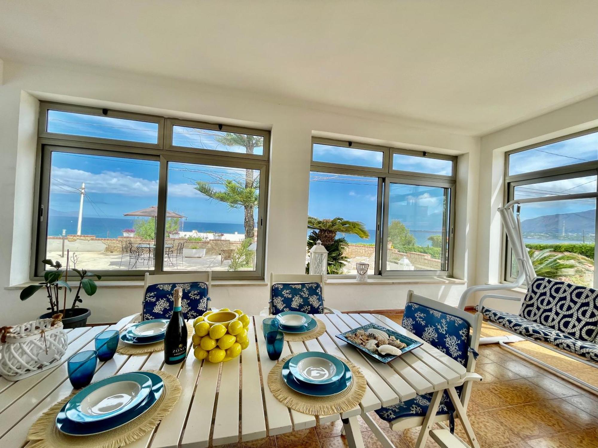 Villa Sul Mare Palazzolo Trappeto  Eksteriør billede