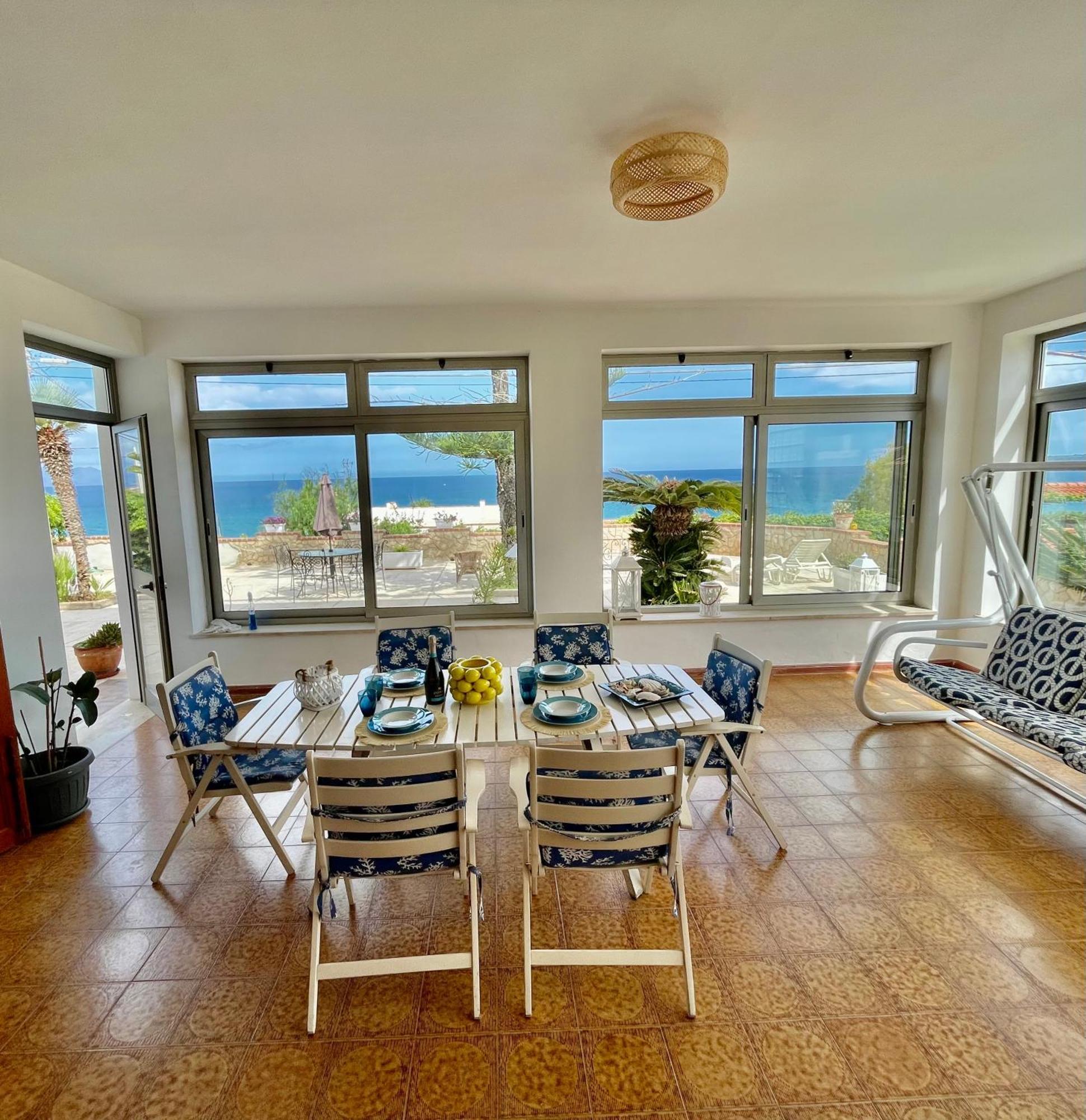 Villa Sul Mare Palazzolo Trappeto  Eksteriør billede