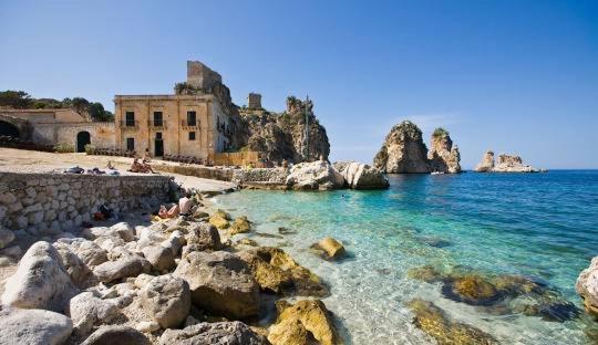 Villa Sul Mare Palazzolo Trappeto  Eksteriør billede